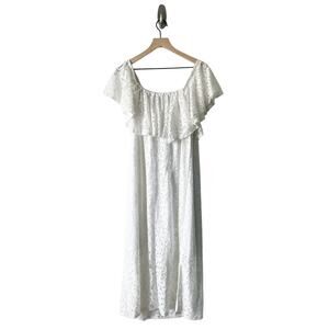 Lane Bryant Lace Off the Shoulder Dress